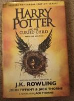 Harry Potter and the Cursed Child part one and two, Ophalen of Verzenden, Zo goed als nieuw, Jack Thorne, John Tiffany