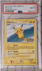 Psa 8 pikachu pokemon day 2009 stamped, Hobby en Vrije tijd, Verzamelkaartspellen | Pokémon, Ophalen of Verzenden, Zo goed als nieuw