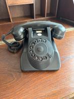 Vintage PTT Draaischijf Telefoon - Zwart, Antiek en Kunst, Antiek | Overige Antiek, Ophalen of Verzenden