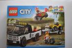 Lego City 60148 ATV raceteam, Ophalen of Verzenden, Zo goed als nieuw, Complete set, Lego