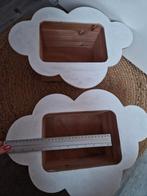 Wanddecoratie 2x wolk kinderkamer Babykamer, Ophalen of Verzenden, Zo goed als nieuw, Wanddecoratie