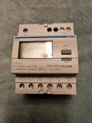 Kwh-meter 3-fasen Hager EC350 beschikbaar voor biedingen