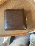 Vintage Reiswekker in etui, Antiek en Kunst, Antiek | Klokken, Ophalen of Verzenden