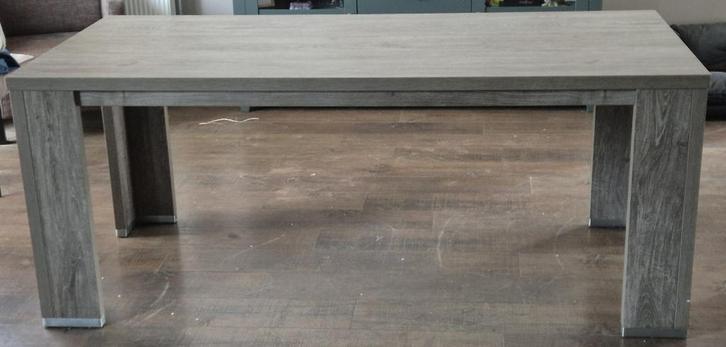 Eettafel Lamulux 190 cm., Huis en Inrichting, Tafels | Eettafels, Gebruikt, 50 tot 100 cm, 150 tot 200 cm, Rechthoekig, Overige houtsoorten