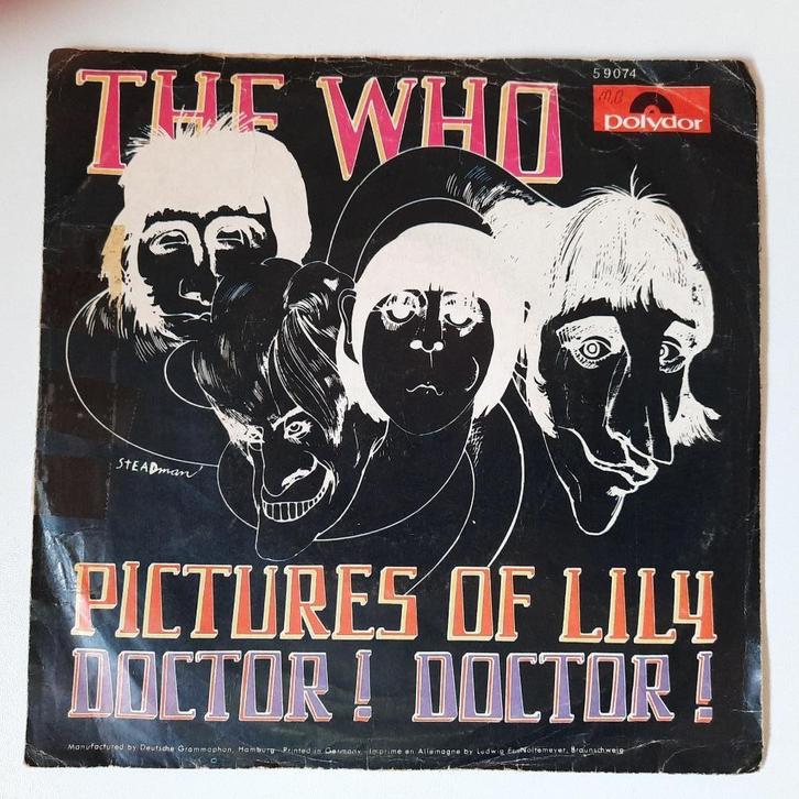 7 inch single "Pictures of Lily" - The Who, Cd's en Dvd's, Vinyl Singles, Gebruikt, Single, Pop, 7 inch, Ophalen of Verzenden