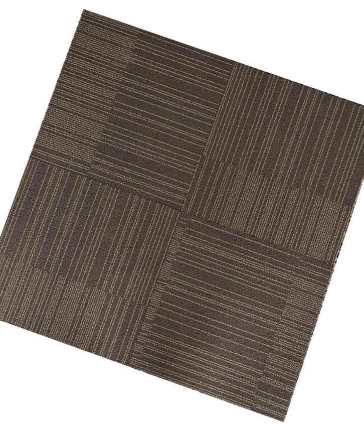 Goedkope bruine tapijttegels OP=OP High Rise, Huis en Inrichting, Stoffering | Vloerbedekking, Nieuw, Tapijttegels, Bruin, 75 m² of meer