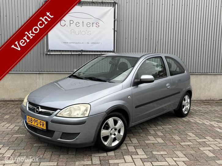 Opel Corsa VERKOCHT 1.2-16V Maxx 2004 / Airco / Nieuwe APK /, Auto's, Opel, Bedrijf, Corsa, ABS, Airbags, Airconditioning, Alarm