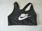 zwarte sportbeha met witte opdruk Nike., Meisje, Sport- of Zwemkleding, Ophalen of Verzenden, Zo goed als nieuw