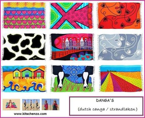 Danga strandlaken / pareo hollandse motievenn, Kleding | Dames, Badmode en Zwemkleding, Nieuw, Overige typen, Verzenden