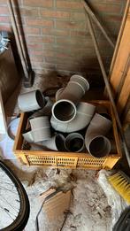 Diverse bochten en verlengstukken etc 125 110, Doe-het-zelf en Verbouw, Buizen en Afvoer, Bochten, Pvc, Ophalen of Verzenden, Zo goed als nieuw