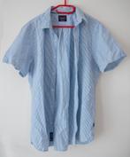 hemd superdry, Blauw, Ophalen of Verzenden, Gedragen, Halswijdte 43/44 (XL)