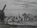 Kopergravure t Dorp Hauwert Medemblik 1726, Hendrik Spilman, Antiek en Kunst, Kunst | Etsen en Gravures, Verzenden