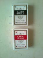 2 casino kaart spellen blauwe doosje beschadigd geen n, Verzamelen, Speelkaarten, Jokers en Kwartetten, Ophalen of Verzenden