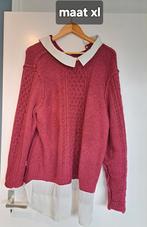 Mooie trui met kraag - Maat XL, Kleding | Dames, Maat 46/48 (XL) of groter, Ophalen of Verzenden, Rood, Onbekend
