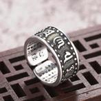 Mantra Ring met Hart Soetra, Nieuw, Ophalen of Verzenden, Dame of Heer, Zilver