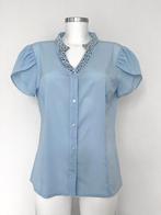 NIEUW! lichtblauwe blouse Donna Dura maat 36, Blauw, Ophalen of Verzenden, Maat 36 (S), Nieuw