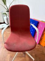 Gratis Ikea LÅNGFJÄLL bureaustoel, Huis en Inrichting, Ophalen, Gebruikt, Rood