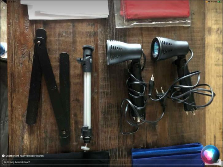 keukenspullen Fotostudio en meer spullen, Audio, Tv en Foto, Fotografie | Fotostudio en Toebehoren, Nieuw, Complete fotostudio