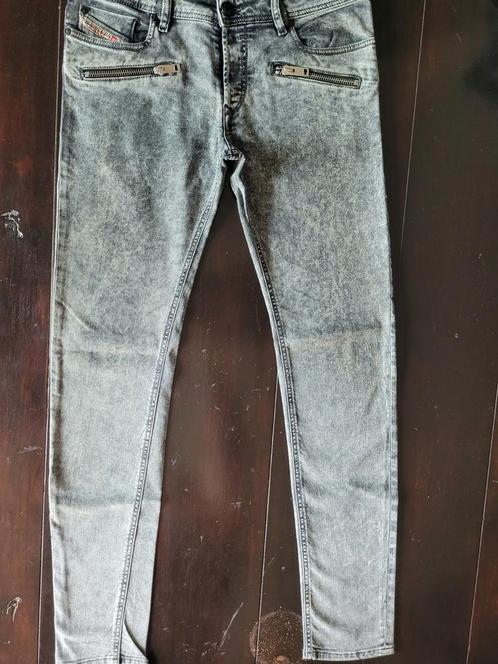 NIEUWE DIESEL SLEENKER ZIP SLIM SKINNY STRETCH JEANS 31/34, Kleding | Heren, Spijkerbroeken en Jeans, Nieuw, W32 (confectie 46) of kleiner