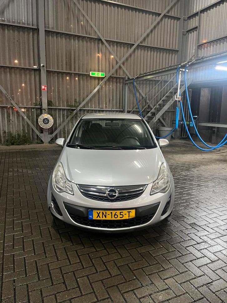 Opel Corsa 1.2 Ecoflex 5D 2013 Grijs, Auto's, Opel, Particulier, Benzine, B, Hatchback, Handgeschakeld, Geïmporteerd, Zilver of Grijs