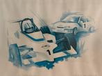 Litho Zeefdruk Formule Rally Opel Race Team 1988 Nr. 102/300, Ophalen of Verzenden
