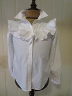 Dames blouse wit met stroken maat S  H&M Z.G.A.N., Kleding | Dames, Blouses en Tunieken, H&M, Wit, Ophalen of Verzenden, Zo goed als nieuw