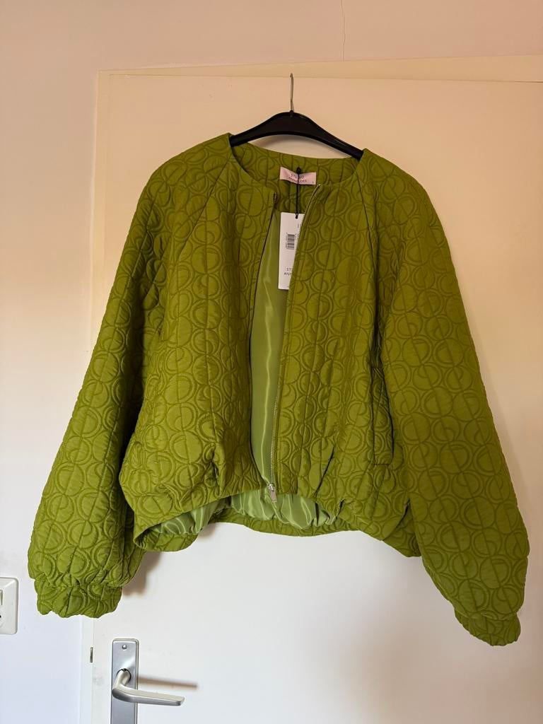 Bomber studio anneloes, Kleding | Dames, Jasjes, Kostuums en Pakken, Ophalen of Verzenden, Nieuw, Groen