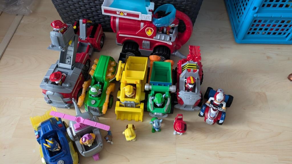Paw Patrol voertuigen, Kinderen en Baby's, Speelgoed | Speelgoedvoertuigen, Ophalen, Gebruikt