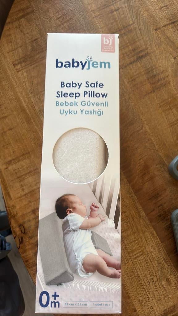 Babyjem zijlig kussen nieuw in doos, Ophalen of Verzenden, Nieuw