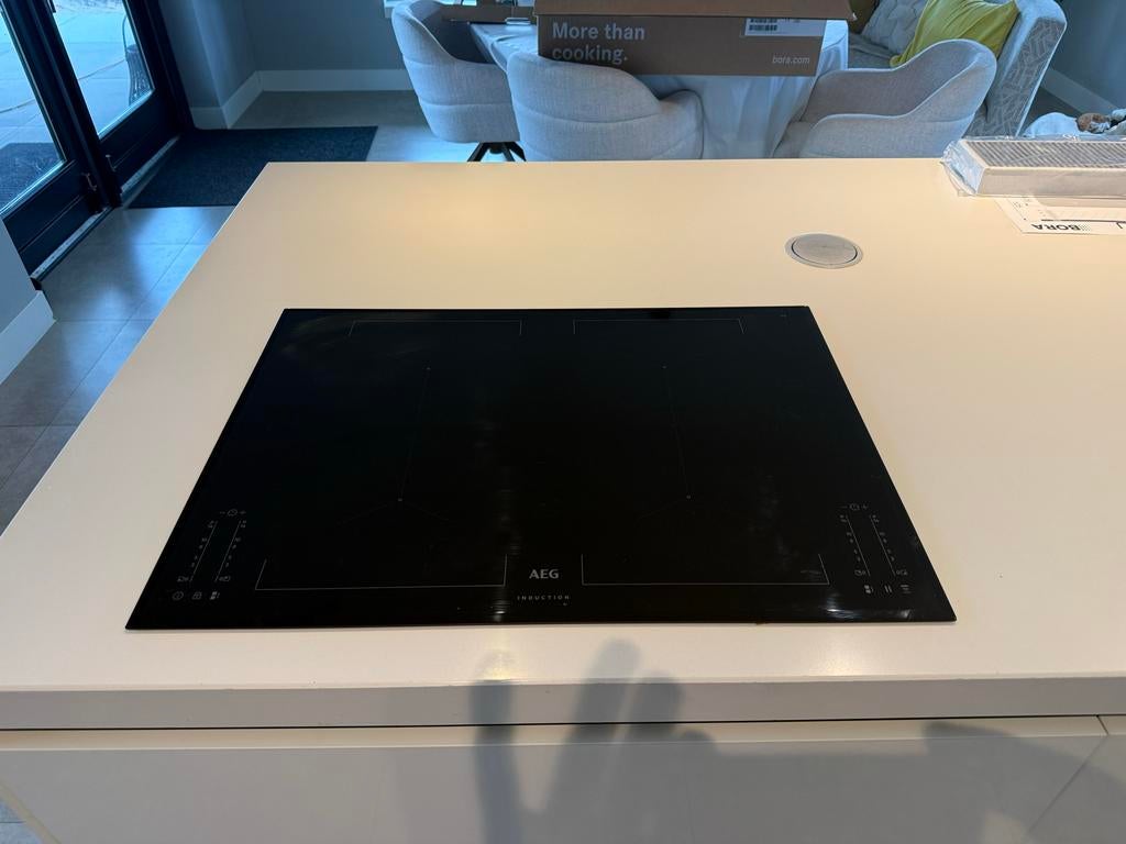 AEG Inductiekookplaat 61C4A 01 AA - Bluetooth & Koppelbaar, Zo goed als nieuw, Inbouw, Inductie, 4 kookzones