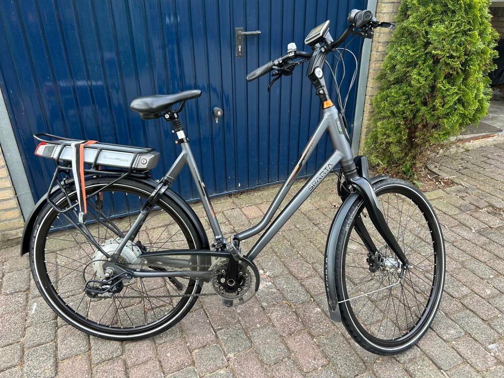 Sparta r20i elektrisch dames accu rapport, 28 inch, Zo goed als nieuw, 15 tot 20 versnellingen, 56 cm of meer