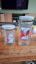 Pasta potten, Huis en Inrichting, Keuken | Potten en Pannen, Ophalen, Zo goed als nieuw, Glas, Pot, Bus of Blik