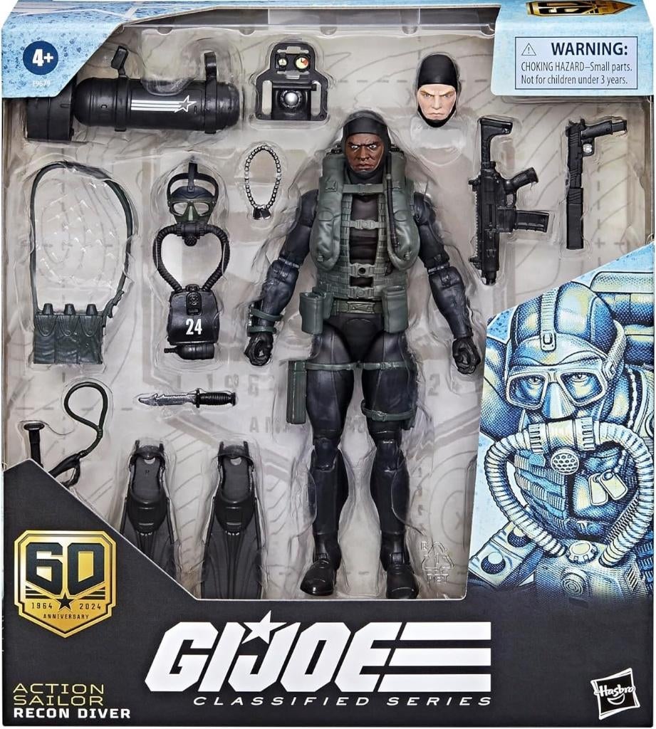 G.I. Joe 6" Classified Series Action Sailor - Recon Diver, Verzenden, Nieuw