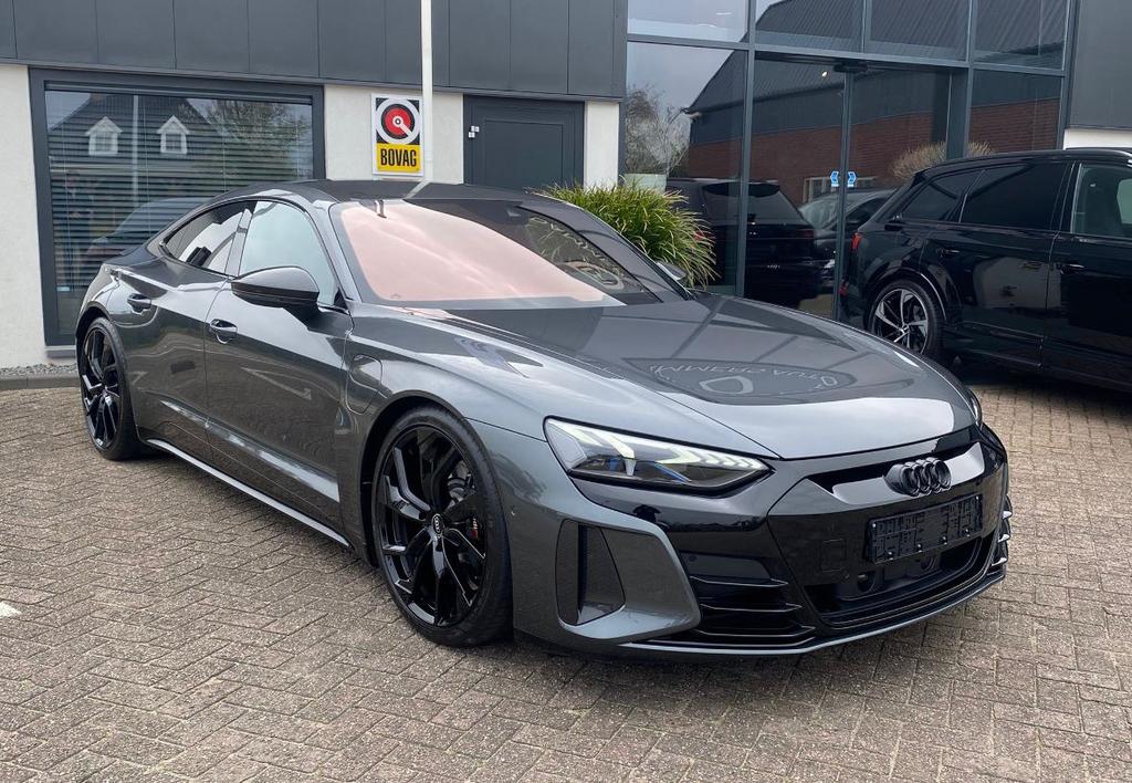 Audi e-tron GT RS 93kWh 600pk 2021 BTW AUTO !!, Auto's, Audi, Bedrijf, e-tron GT, 360° camera, ABS, Achteruitrijcamera, Adaptieve lichten