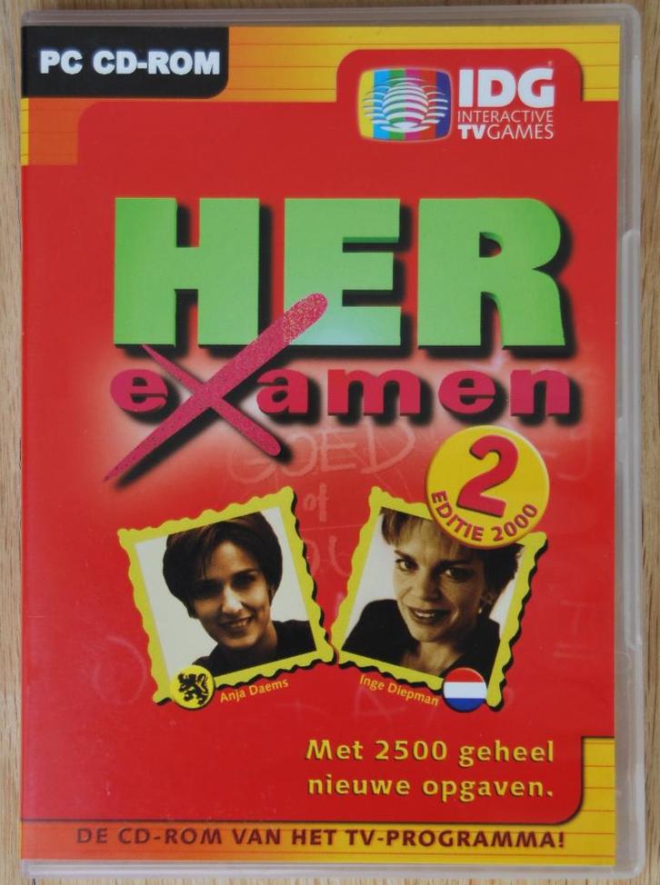 Herexamen (pc spel), Spelcomputers en Games, Games | Pc, Zo goed als nieuw, 1 speler, Vanaf 12 jaar, Eén computer, Ophalen of Verzenden