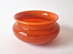 Kosta Boda - Oranje schaal van Erik Höglund - Gesigneerd, Ophalen of Verzenden