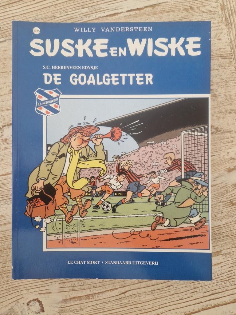 Suske en Wiske - De Goalgetter (S.C. Heerenveen Edysje), Eén stripboek, Ophalen of Verzenden, Zo goed als nieuw