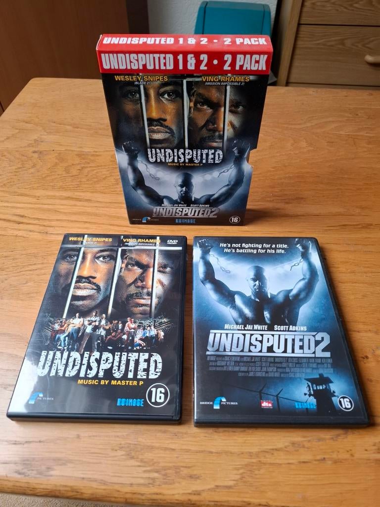 UNDISPUTED - PACK 1&2, Cd's en Dvd's, Dvd's | Actie, Vanaf 16 jaar, Boxset, Actie, Ophalen of Verzenden