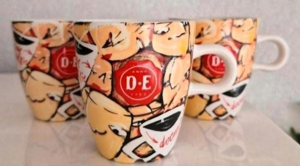 Drie senseo Bekers Selwyn Senatori, Huis en Inrichting, Keuken | Servies, Ophalen of Verzenden, Zo goed als nieuw, Overige stijlen