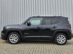 Jeep Renegade 1.4 MultiAir Limited /Automaat/Dealer Onderhou, Gebruikt, 4 cilinders, Zwart, 600 kg