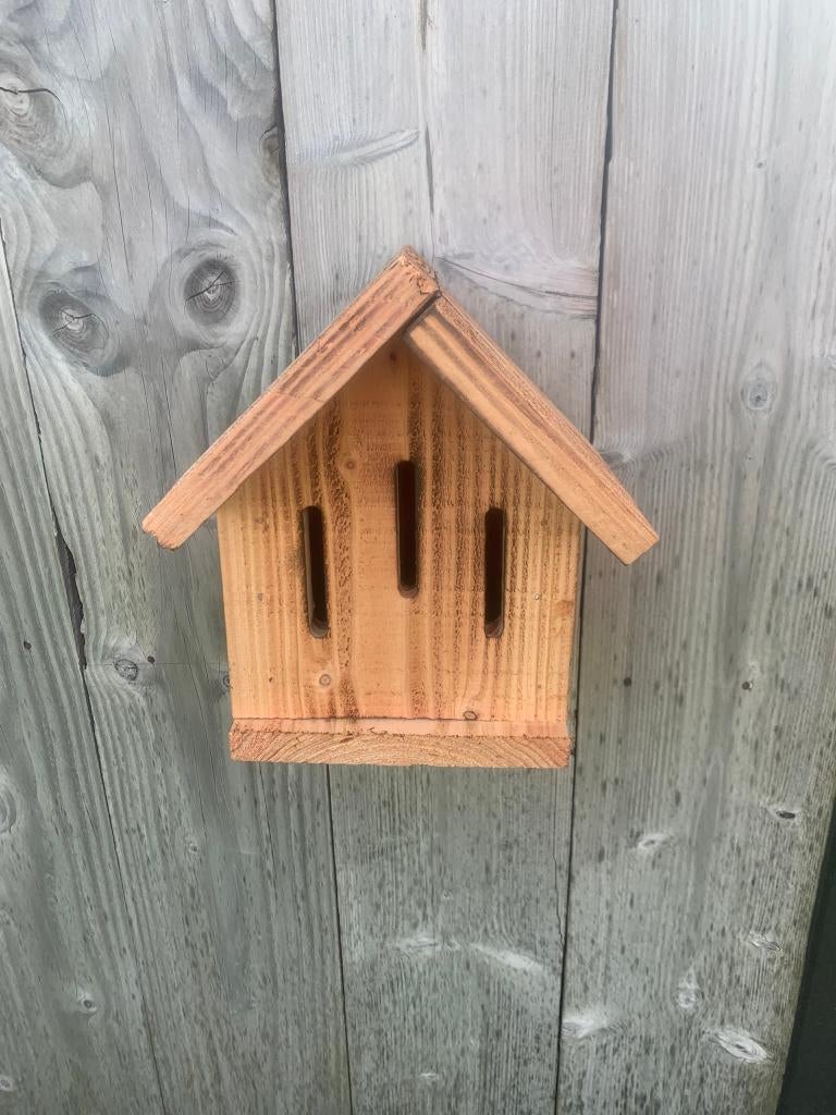 vlinderhotel handgemaakt op voorraad, Tuin en Terras, Vogelhuisjes en Vogelbaden, Nieuw, Ophalen of Verzenden