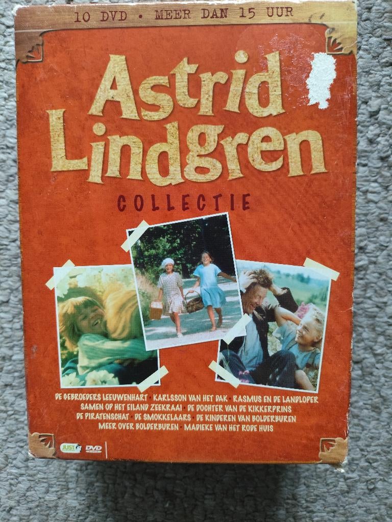 Astrid Lindgren Collectie meer dan 15 uur kijkplezier., Alle leeftijden, Ophalen of Verzenden, Zo goed als nieuw