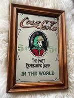 Vintage Coca-Cola spiegel, Antiek en Kunst, Ophalen, Overige vormen, Minder dan 50 cm
