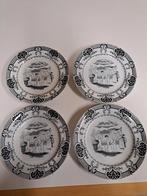 4  borden, P. Regout Maastricht, Ophalen of Verzenden