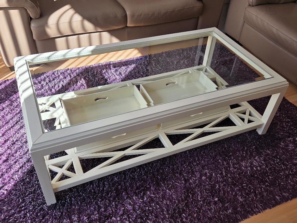 Salon tafel, Ophalen, Gebruikt, 100 tot 150 cm, 50 tot 100 cm