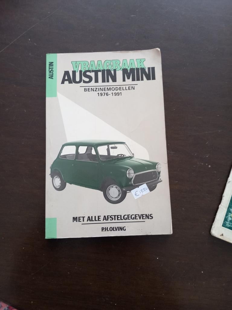 2x Austin Mini Boekjes: Vraagbaak & Mini 850 & 1000, Ophalen of Verzenden, Gelezen, Overige merken, P.H. Olving