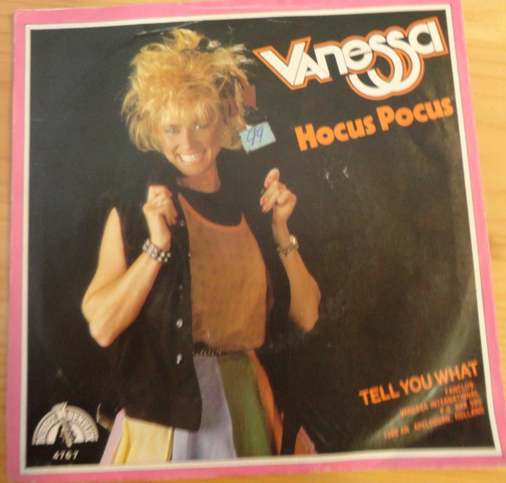 Vanessa > Hocus Pocus, Gebruikt, 7 inch, Single, Ophalen of Verzenden