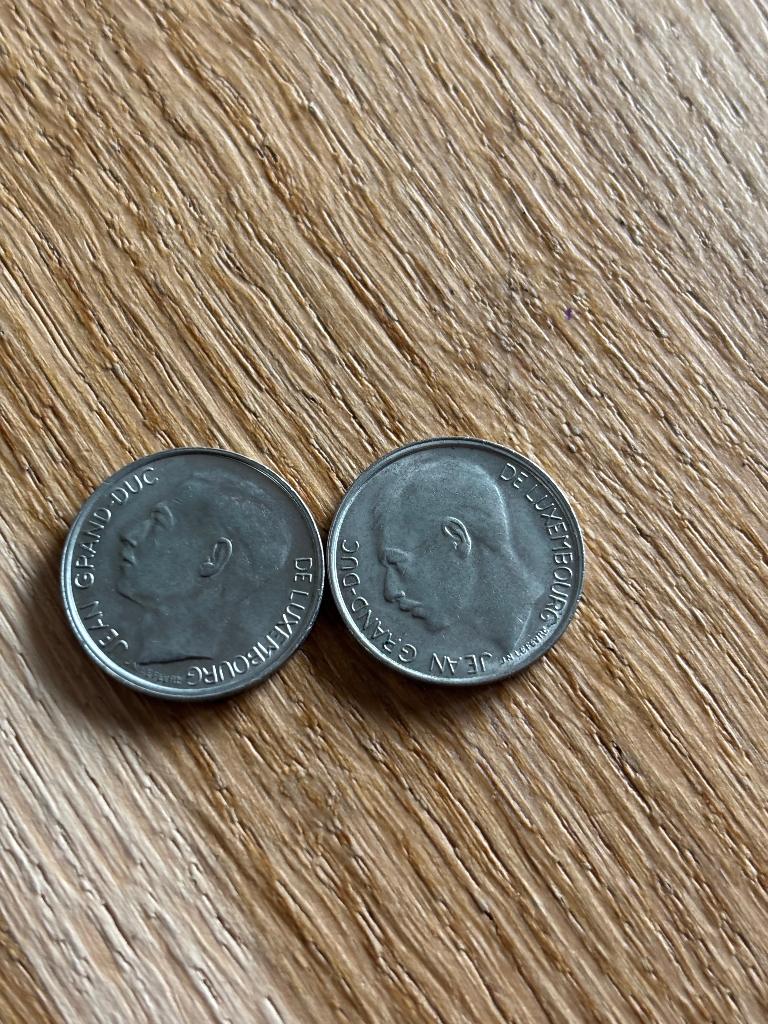 Luxemburgse munten, Ophalen, Overige landen, Losse munt