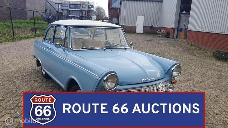 DKW Junior de Luxe | 1963 | Route 66 Auctions, Auto's, Oldtimers, Bedrijf, Te koop, Overige merken, Benzine, Overige carrosserieën