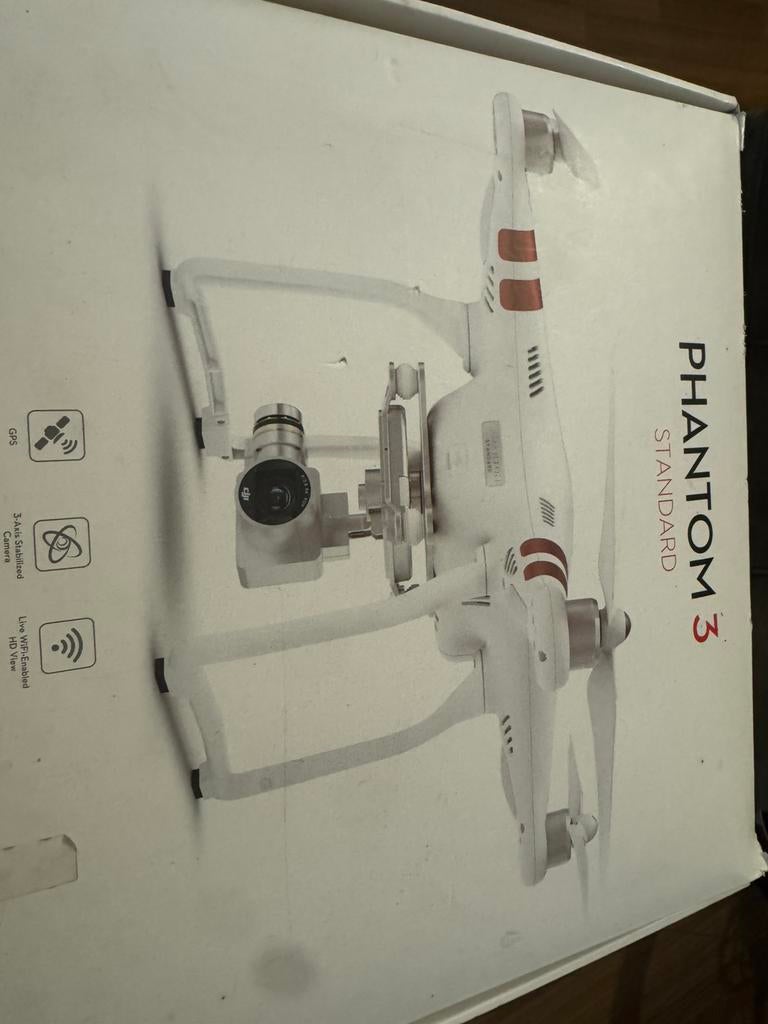 Drone Phantom 3 Standard, Ophalen of Verzenden, Gebruikt, Cameradrone, DJI